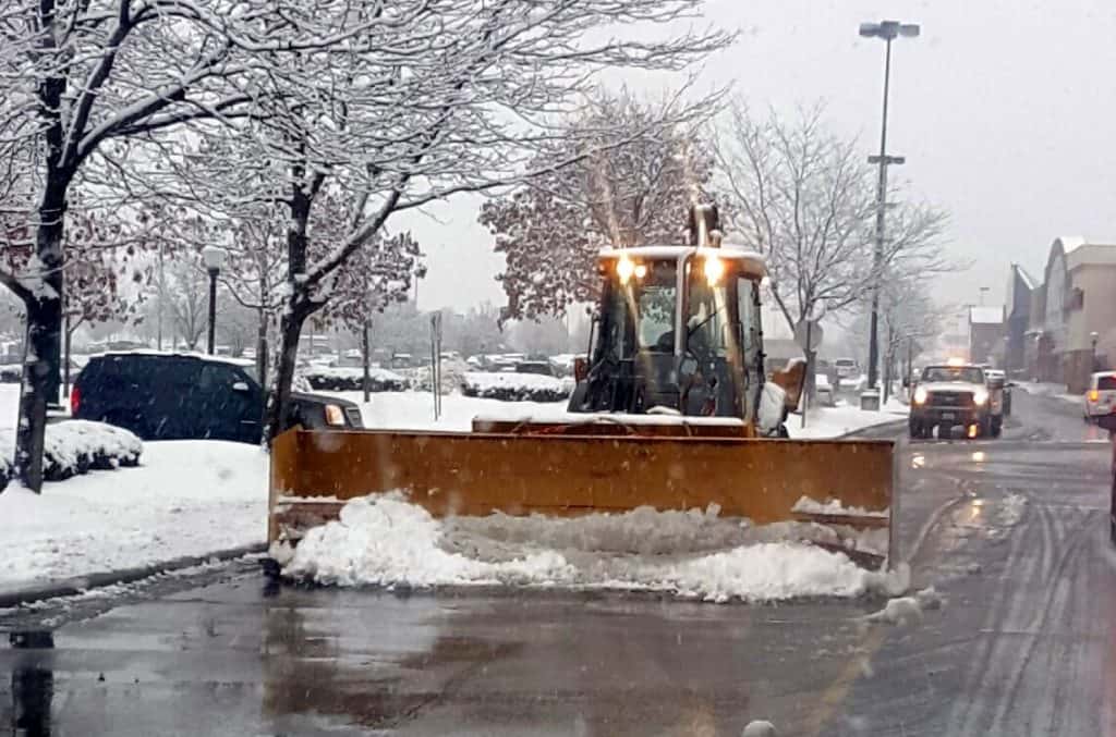 Goodman Snow Plow Bucket Truck