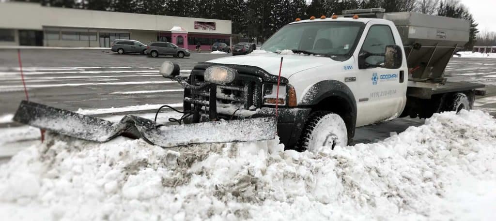 Goodman Snow Plowing Truck